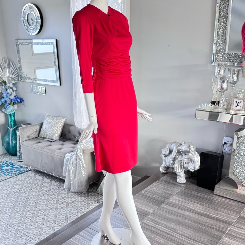 NWOT ❤️ Elegant Red Women's Dress - Picture 7 of 16